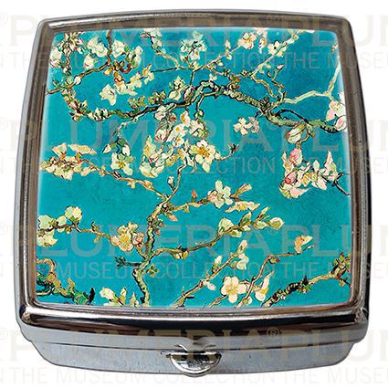 Plumeria Pill - Box - Lékovka Almond Blossom Vincent Van Gogh