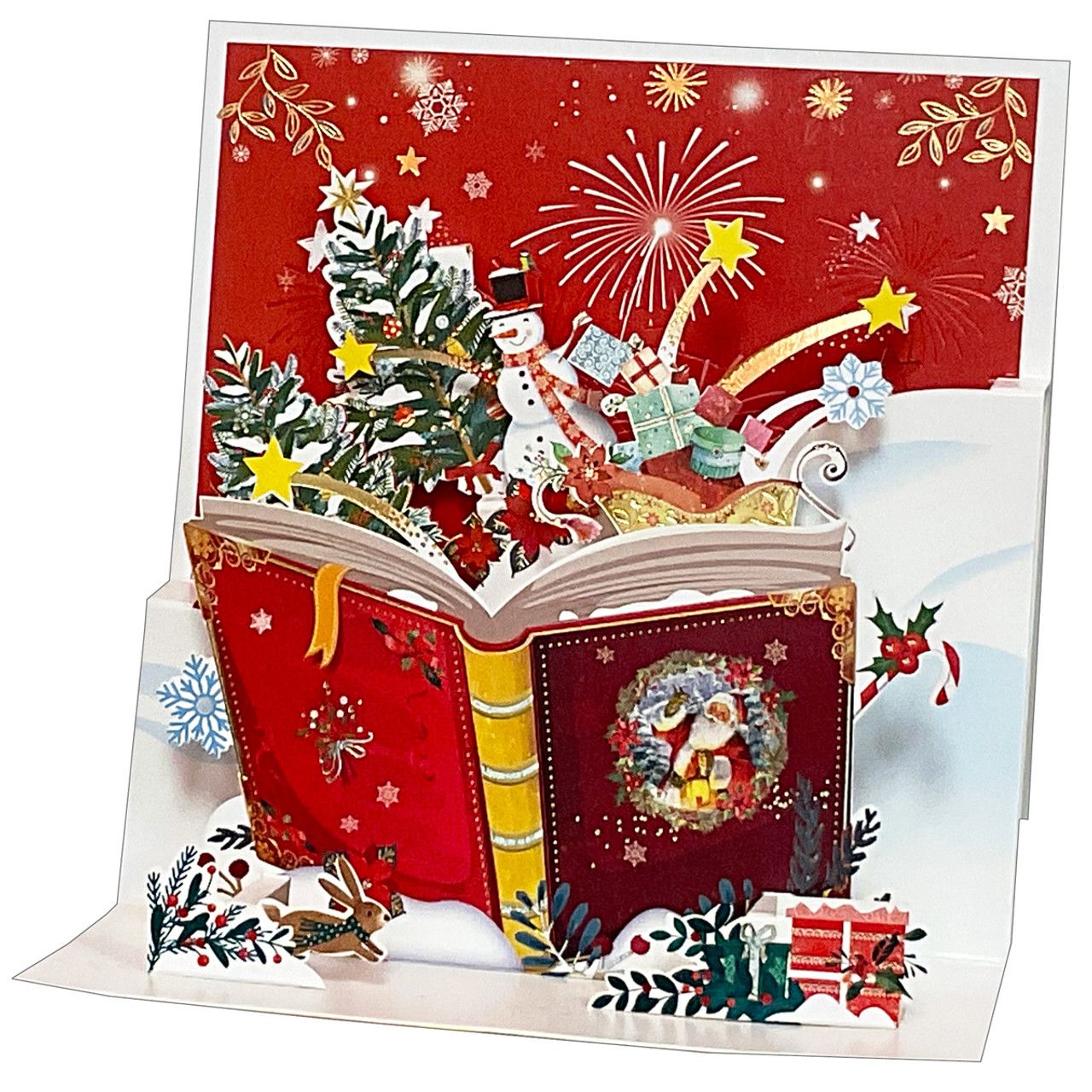 Pictura Vánoční luxusní přání Christmas Storybook 3D