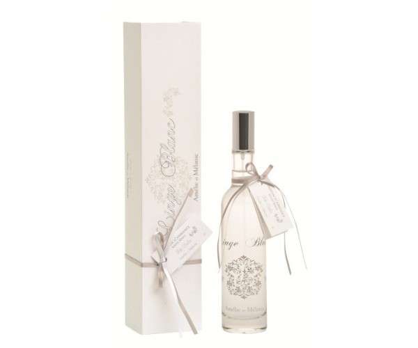 Amélie et Mélanie - Linge Blanc - Pokojový parfém z Provence