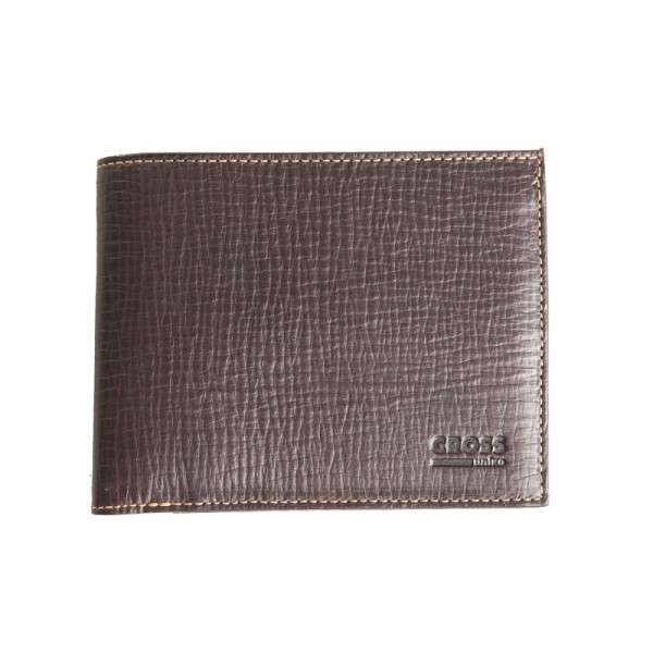 CROSS Pánská kožená peněženka Korunovka s klopnou - 216708 černá